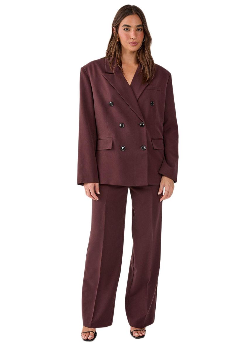 Women's Double Breasted Oversized Blazer