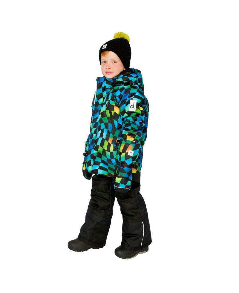 Big Boys (7-14) Two Piece Play Snowsuit and Checkerboard with Pants
