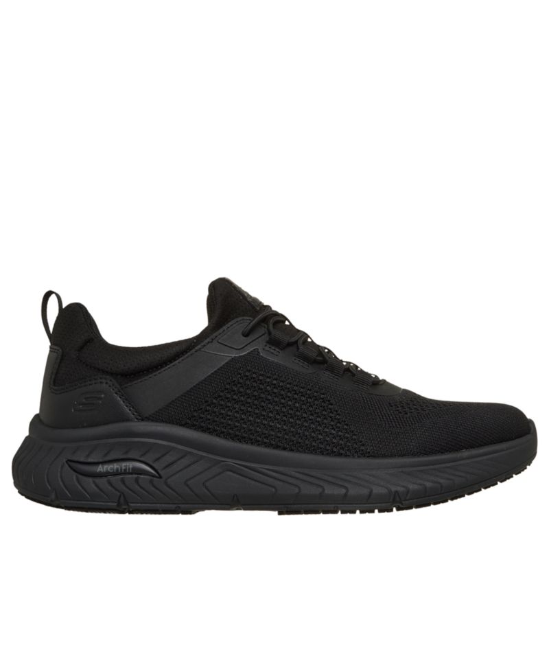 Men's Work Slip Resistant: Arch Fit Crosser - Rowynn Casual Work Sneakers from Finish Line