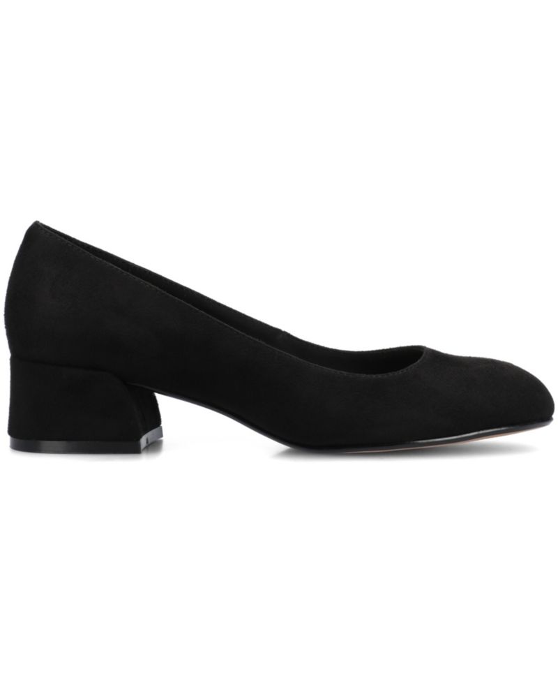 Women's Saarii Round Toe Block Heel Pumps