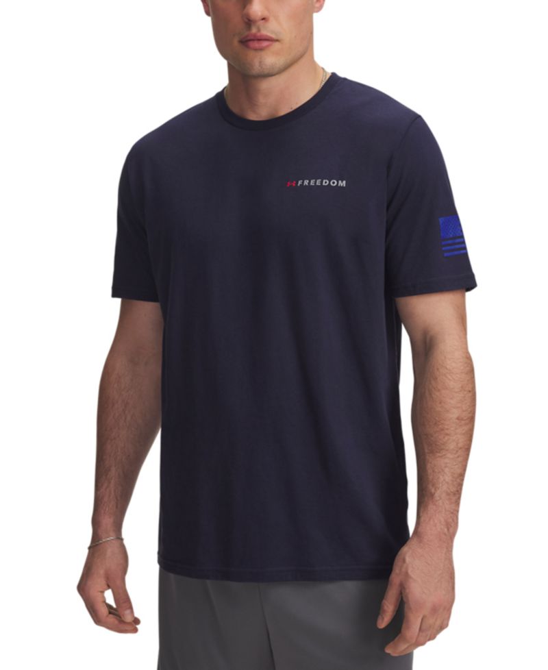 Men's Short-Sleeve Freedom Banner Graphic T-Shirt
