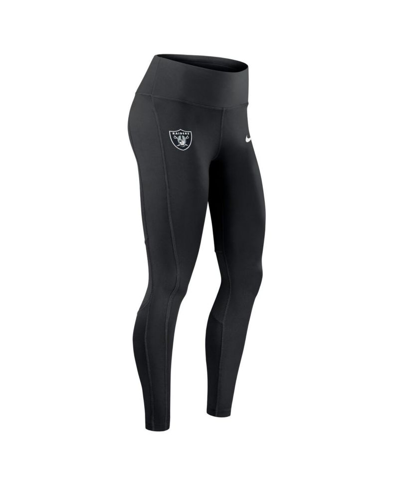 Women's Black Las Vegas Raiders Primetime Epic Fast Dri-FIT Leggings