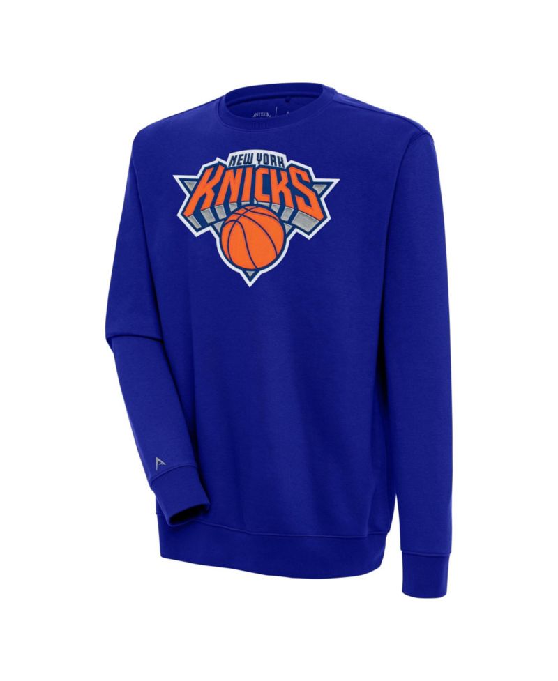 Men's Blue New York Knicks Victory Pullover Sweatshirt