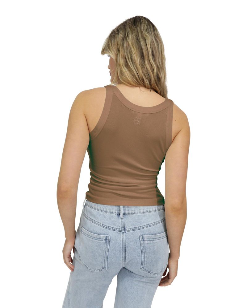 Women's Belle and Bloom Last Time Ribbed Tank Top
