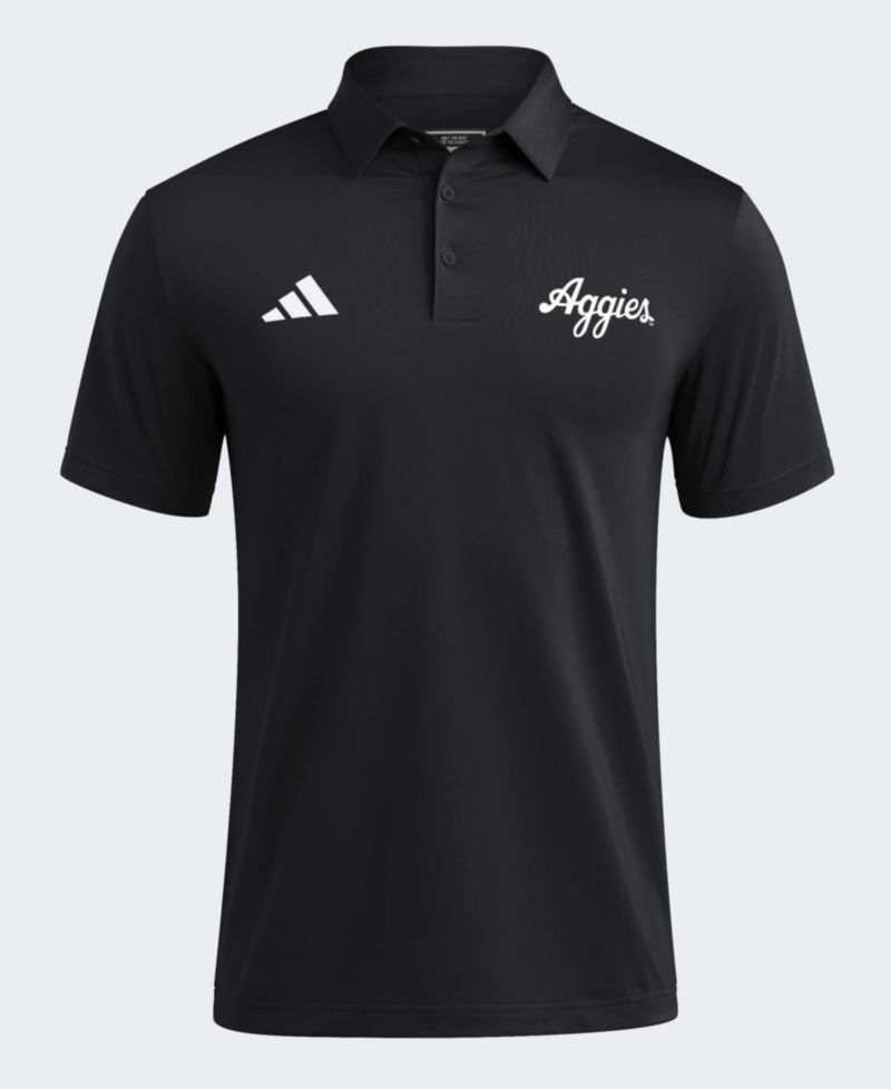 Men's Black Texas A M Aggies Ultimate 365 Solid Polo Shirt