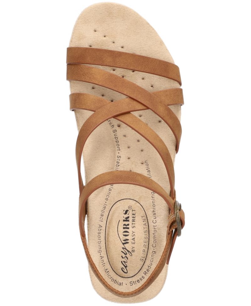 Easy Street Women's Monroe Open Toe Dress Sandals