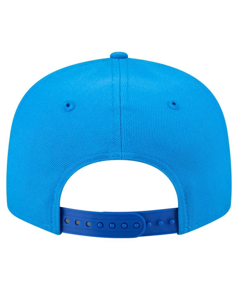 Men's Blue Detroit Lions Core Team Script 9FIFTY Snapback Hat