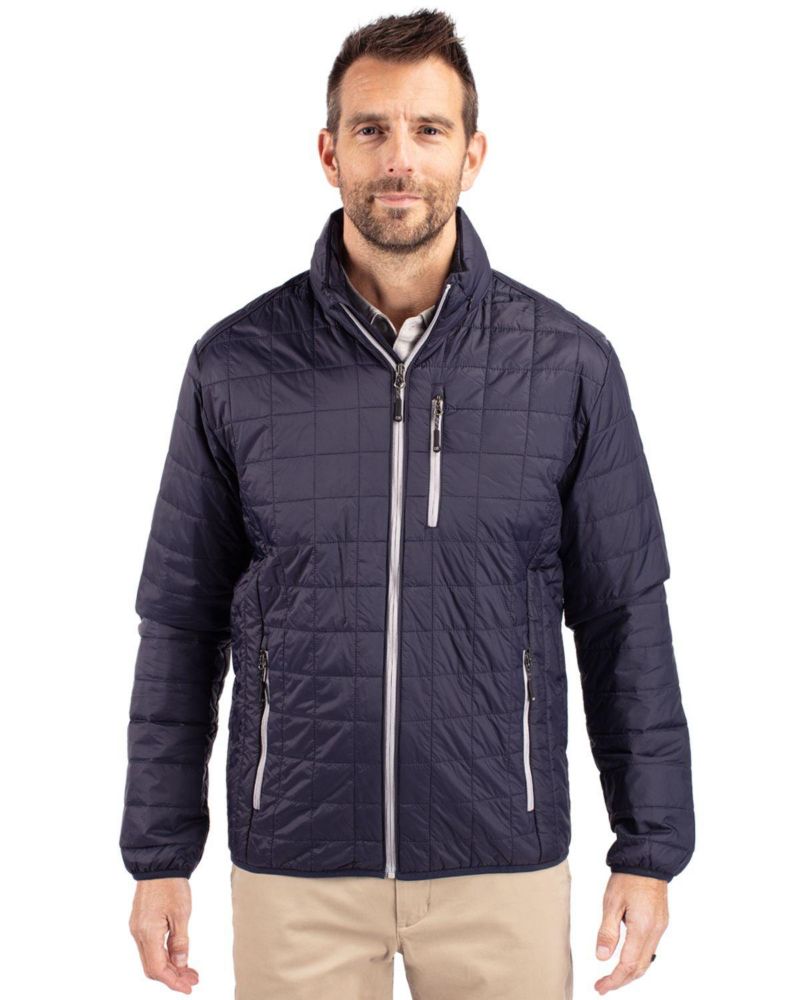 Big & Tall Cutter and Buck Rainier PrimaLoft Insulated Long Sleeve Puffer Jacket
