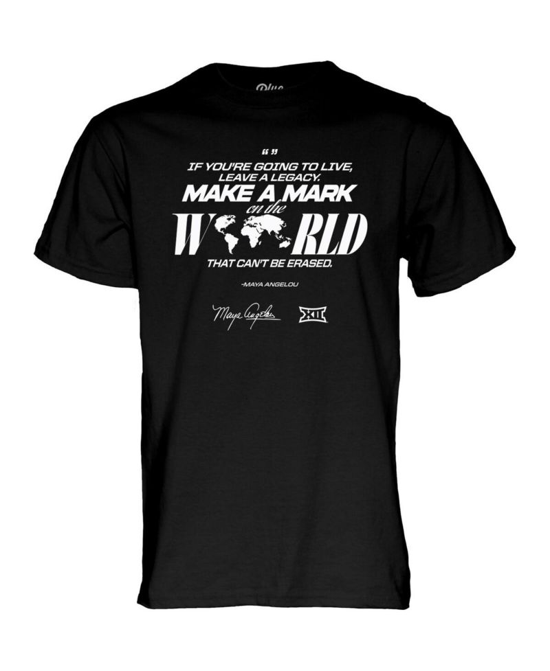 Men's and Women's Black Big 12 Make a Mark 2025 Shooting T-Shirt