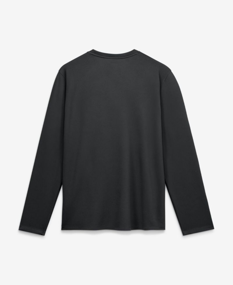 Men's Georgia Bulldogs Georgia Sideline Coach Long-Sleeve Crewneck T-Shirt