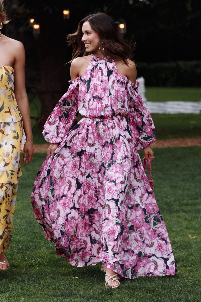 Women's Hilary Pleated Maxi Dress