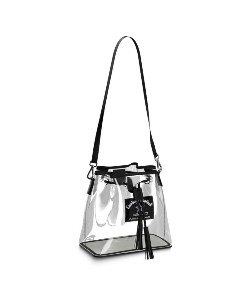 Dallas Cowboys Clear Stadium Bucket Purse
