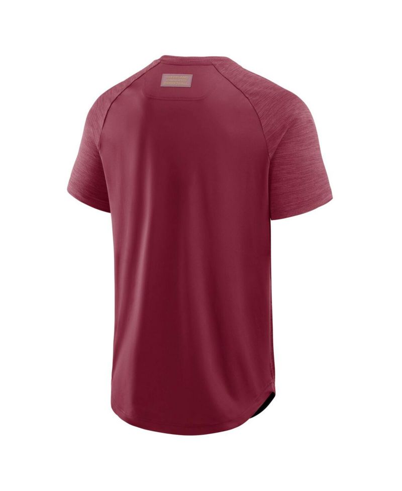 Men's Wine Cleveland Cavaliers Inbound Pass Play Practice T-Shirt