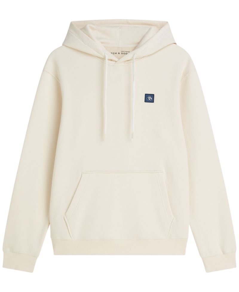Men's Logo Badge Regular-Fit Hoodie