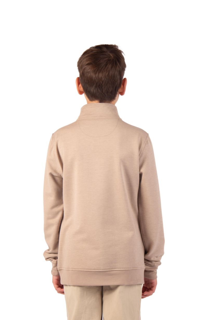 Boys Fleece Quarter Zip