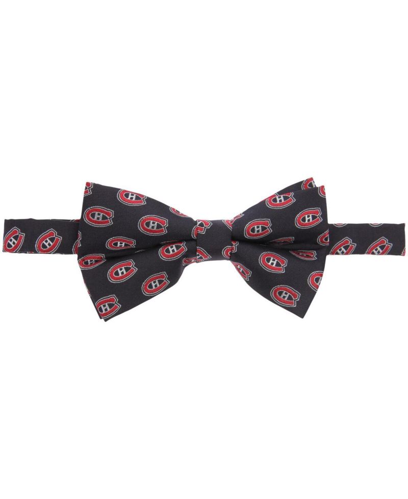 Men's Navy Montreal Canadiens Repeat Bow Tie