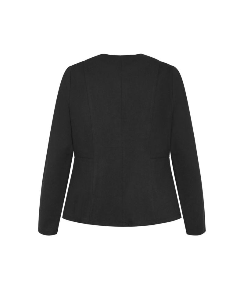 Plus Size Peyton Ponte Jacket