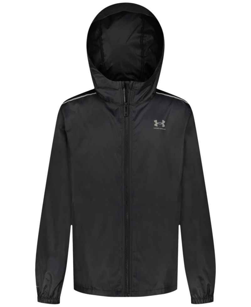 Boys' 8-20 Full-Zip Windbreaker Hooded Jacket