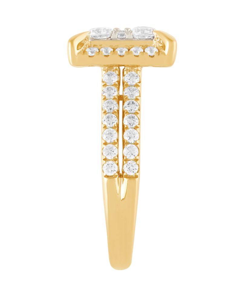 Macy's Diamond Engagement Ring (2 ct. t.w.) in 10k Yellow Gold