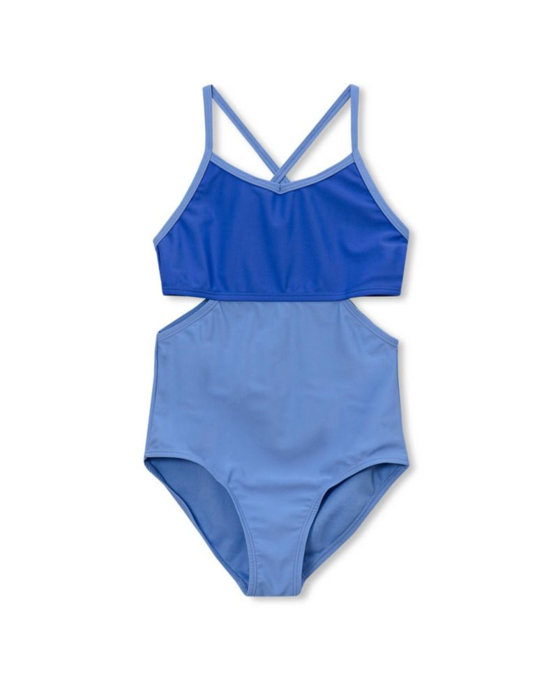 Girls X-Back One Piece Swimsuit