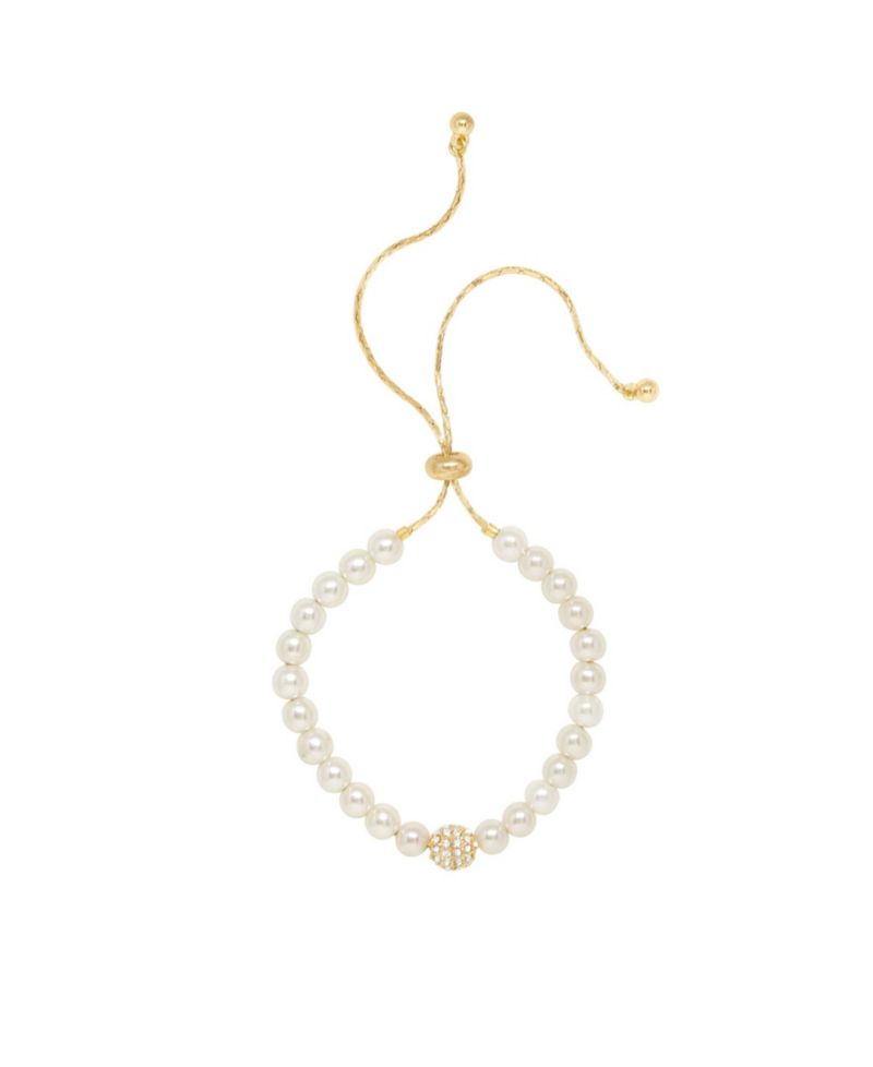 Adjustable Pearl Bracelet