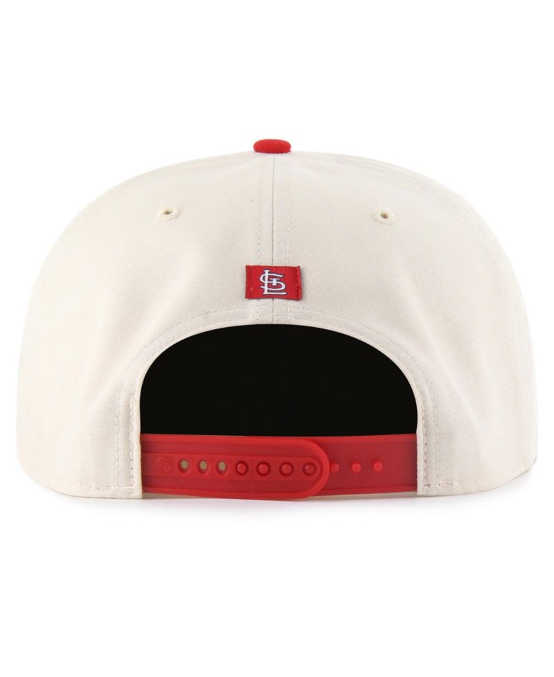 47 Brand Men's Cream St. Louis Cardinals Payson Captain Adjustable Hat