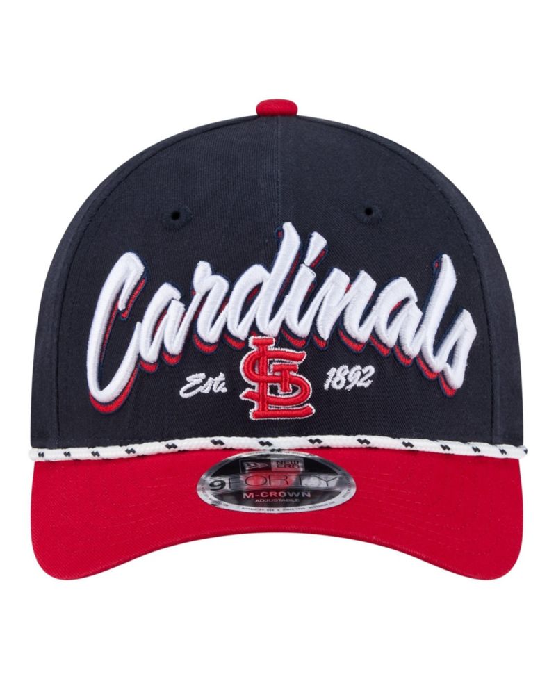 Men's Navy/Red St. Louis Cardinals Team Loyal 9FORTY M-Crown Adjustable Hat