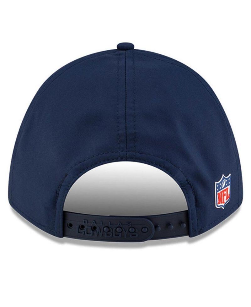 Men's Navy Dallas Cowboys 2025 Sideline M-Crown 9FORTY Adjustable Hat