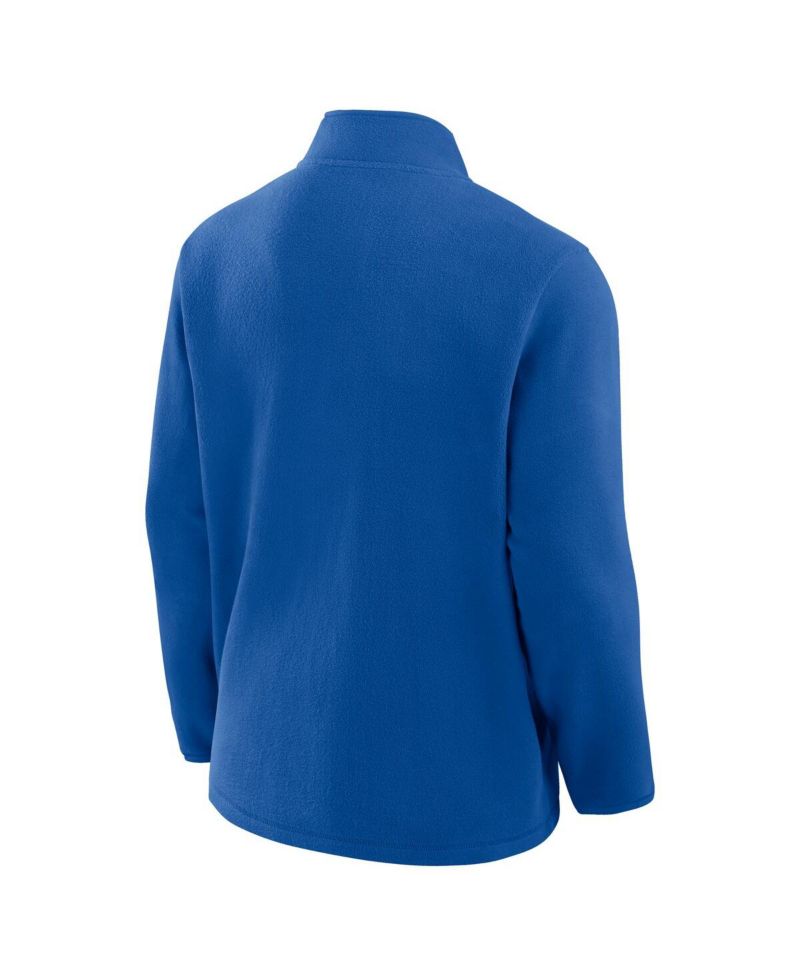 Men's Blue New York Rangers Home Ice Fleece Full-Zip Jacket