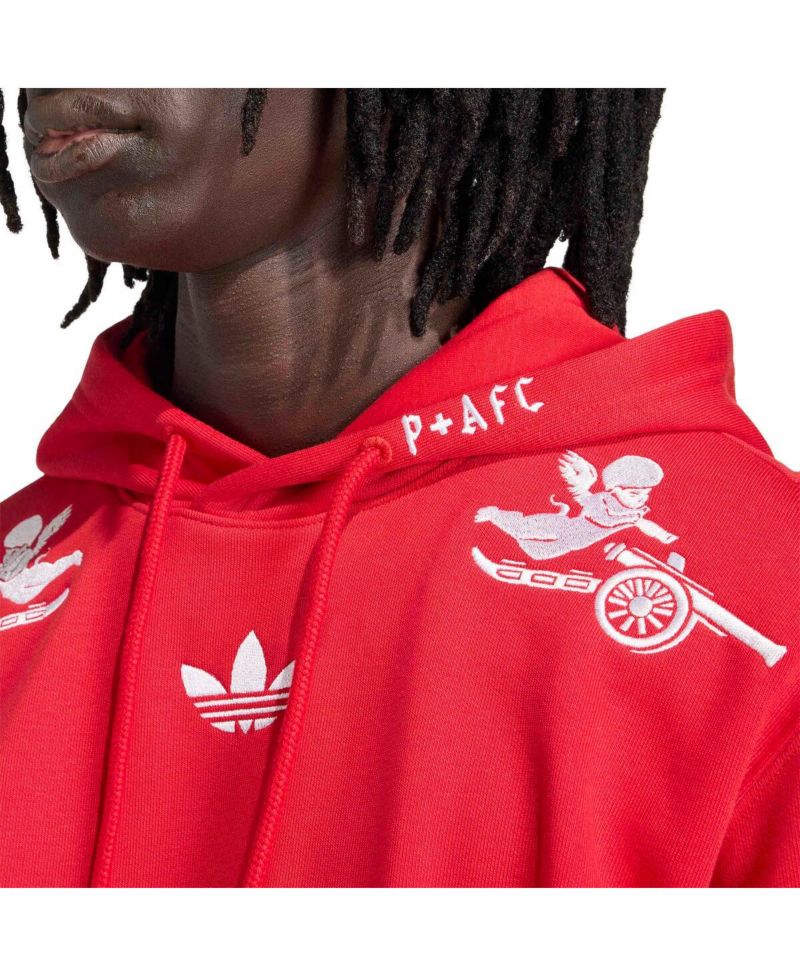 Men's Red Arsenal x Places Faces Hoodie