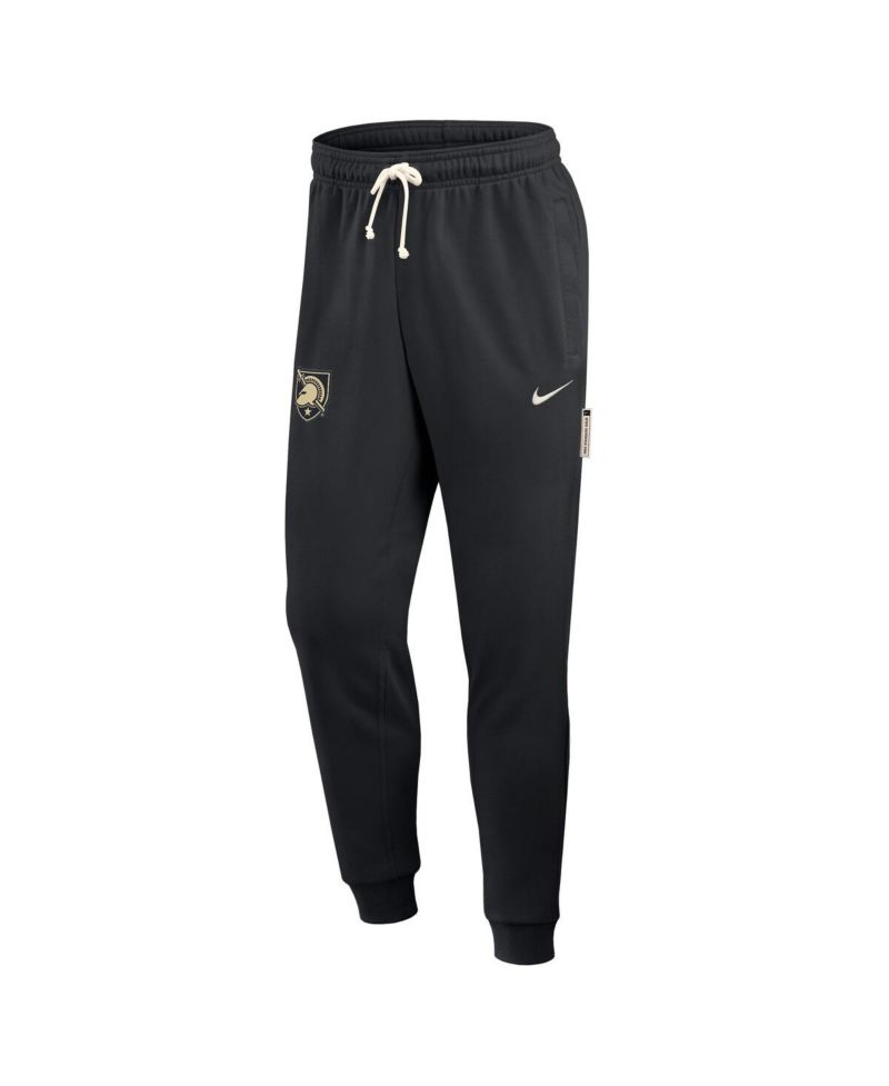 Men's Black Army Black Knights 2025 Sideline Performance Taper Pants