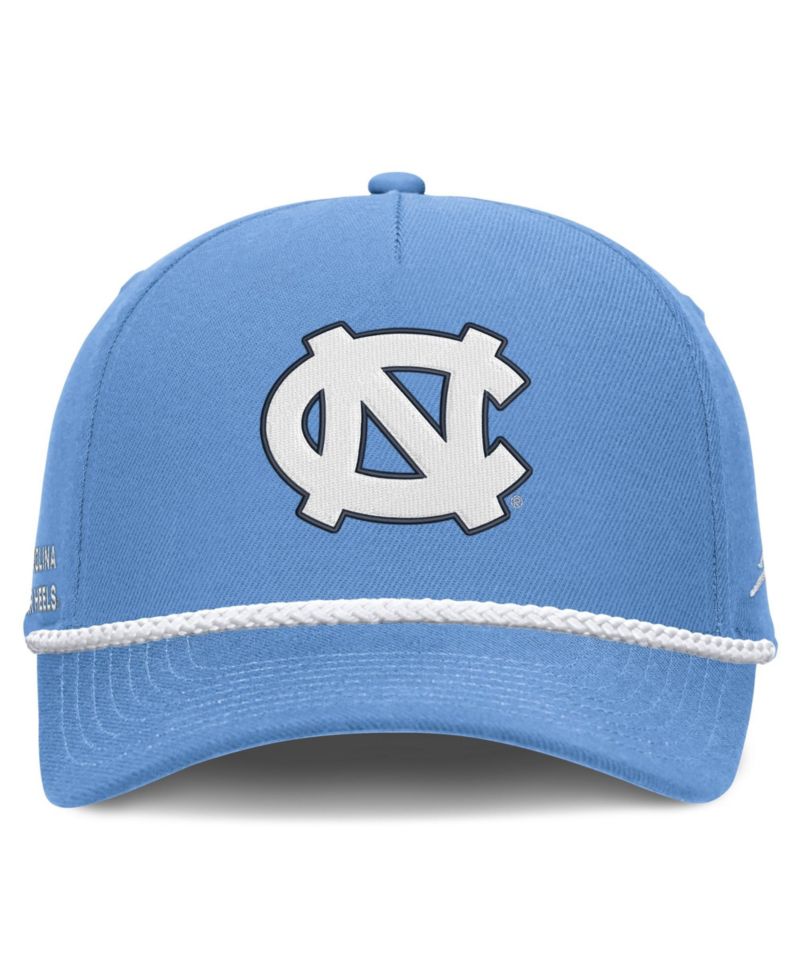 Men's and Women's Carolina Blue North Carolina Tar Heels Rope Rise Adjustable Hat