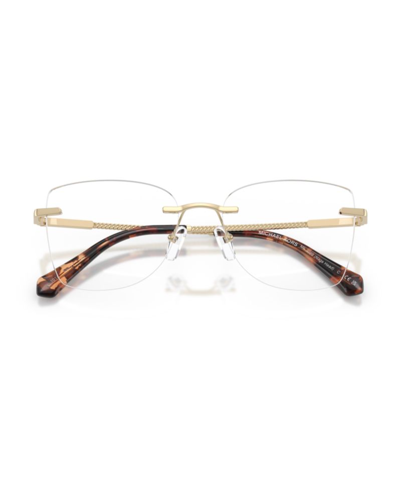 Woman Square Metal MK3099 Nags Head Eyeglasses