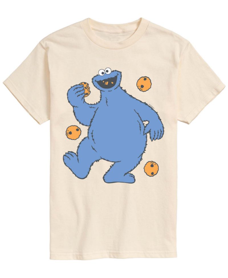 Men's Sesame Street Cookie Monster Short-Sleeve Graphic T-Shirt