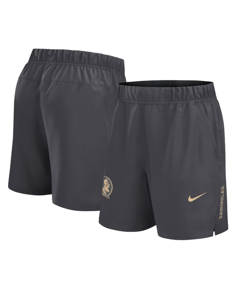 Men's Gray Florida State Seminoles Primetime Woven Victory Performance Shorts