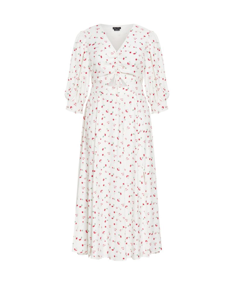 Plus Size Jolene Print Maxi Dress