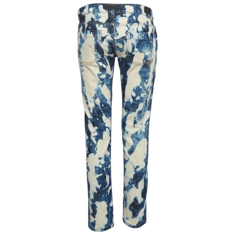 Women's Bleached Effect Denim Jeans