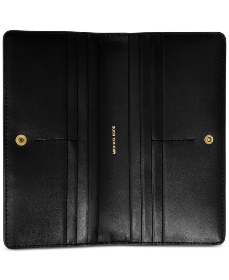 Michael Kors Bryant Large Slim Leather Snap Wallet