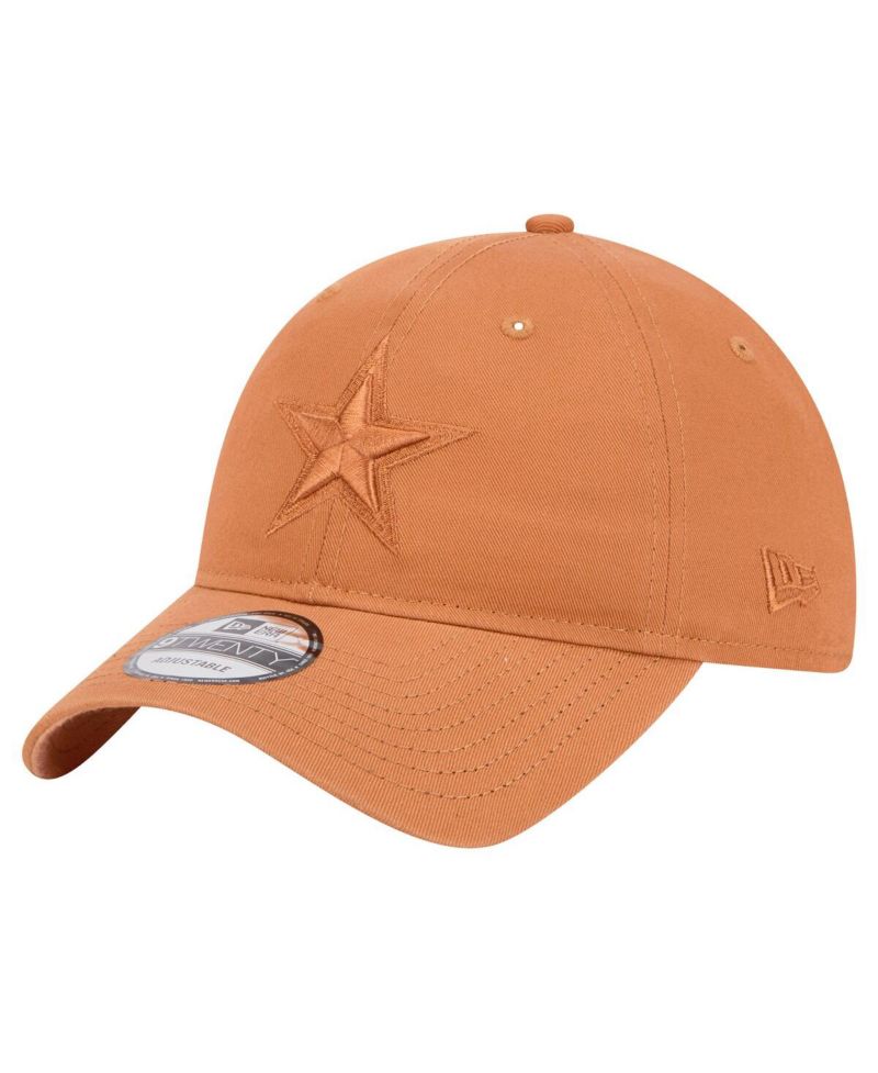 Men's Brown Dallas Cowboys Tonal Color Pack 9TWENTY Adjustable Hat