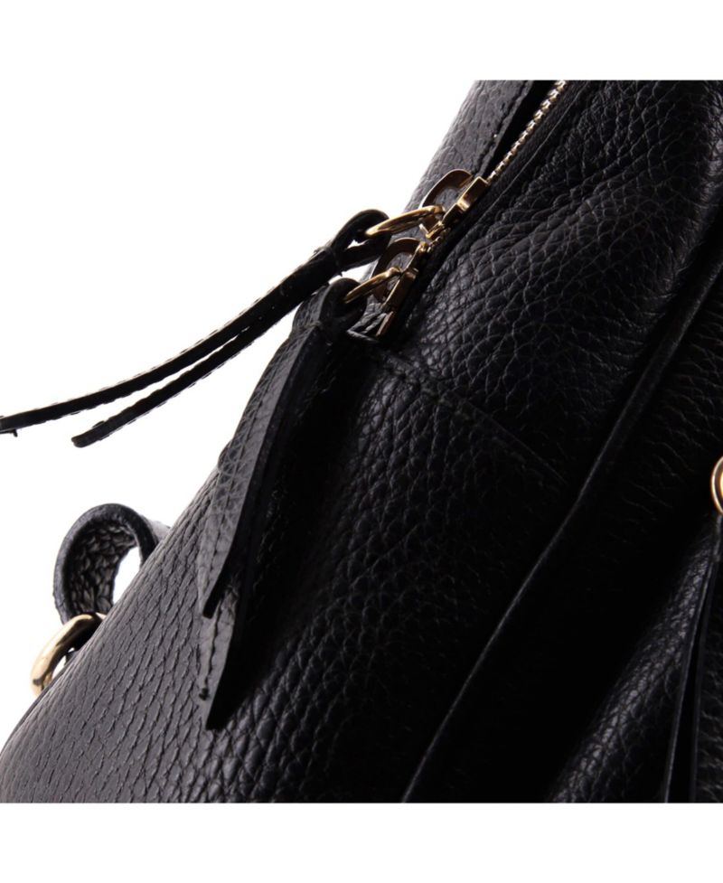 Soho Chain Backpack Leather