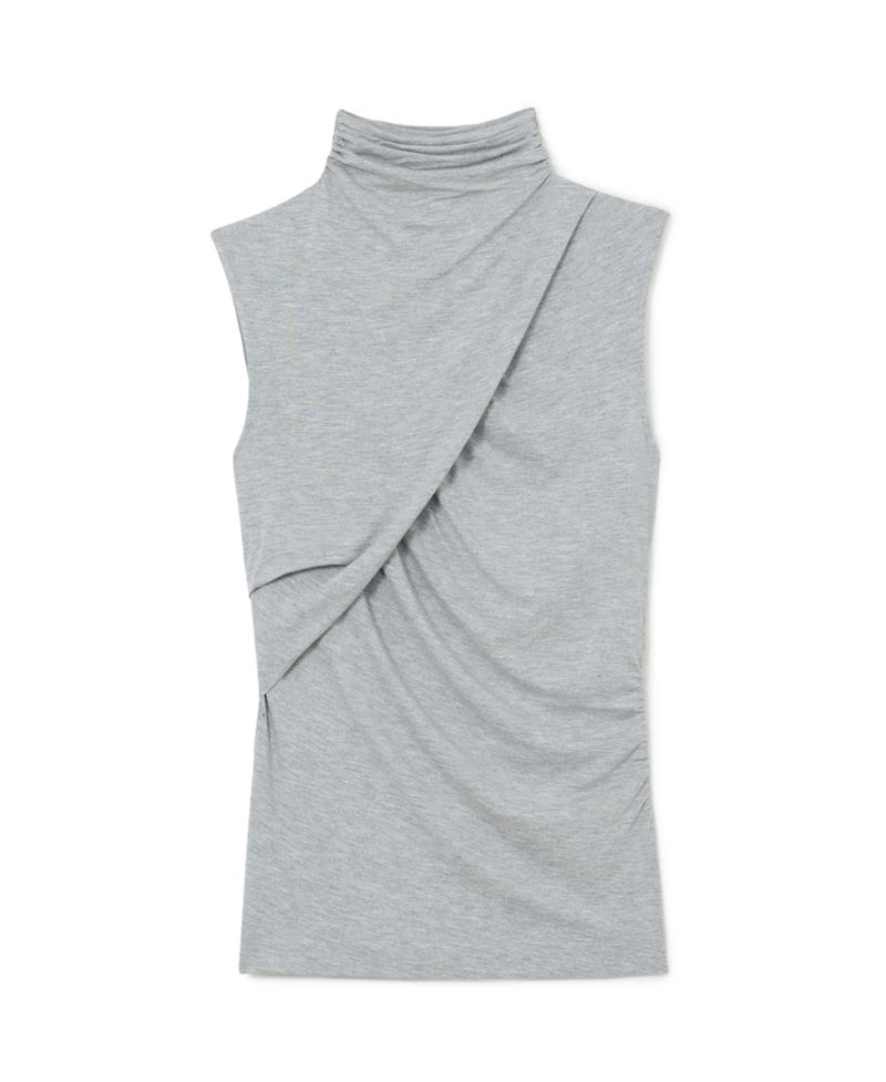 Women's Wanda Ruched High Neck Top