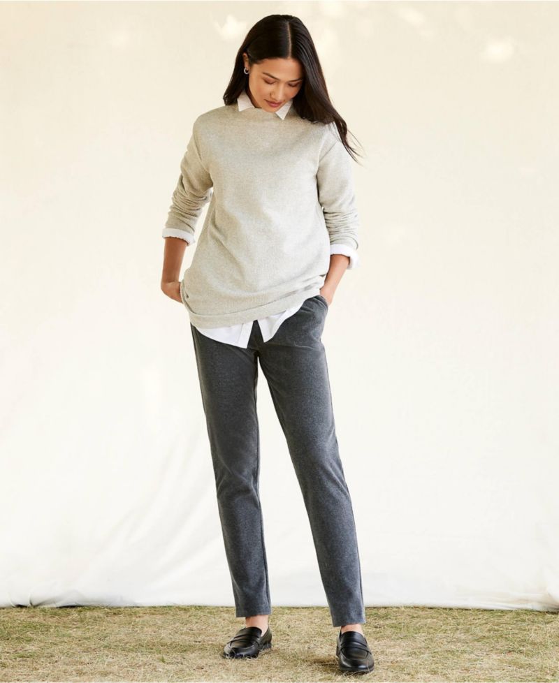 Women's Tall Sport Knit High Rise Corduroy Pants