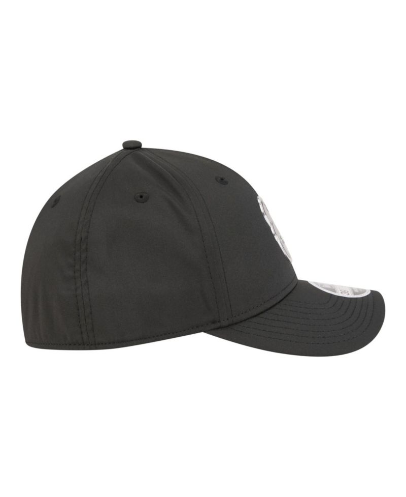 Men's Black Baltimore Orioles Metallic 39THIRTY M-Crown Flex Hat