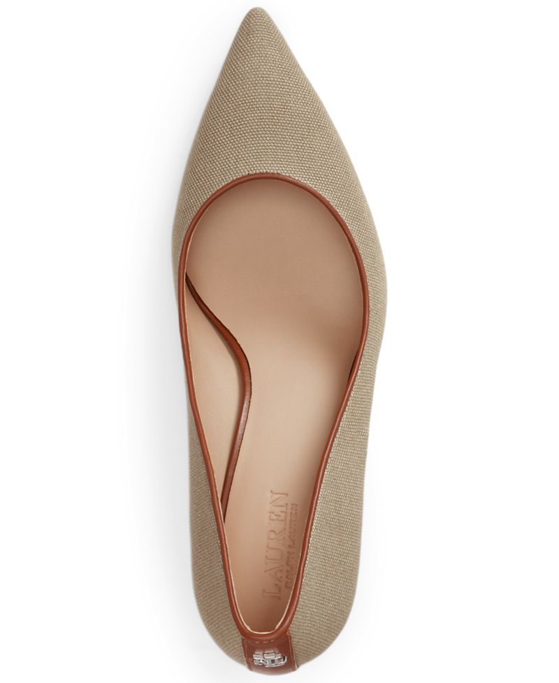 Women's Lanette Washed Canvas Slip-On Pumps