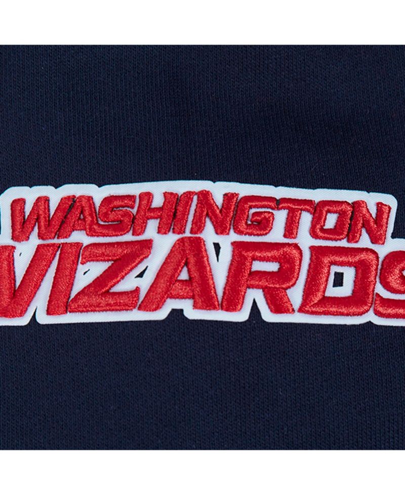 Men's Navy Washington Wizards Area Code Pullover Hoodie