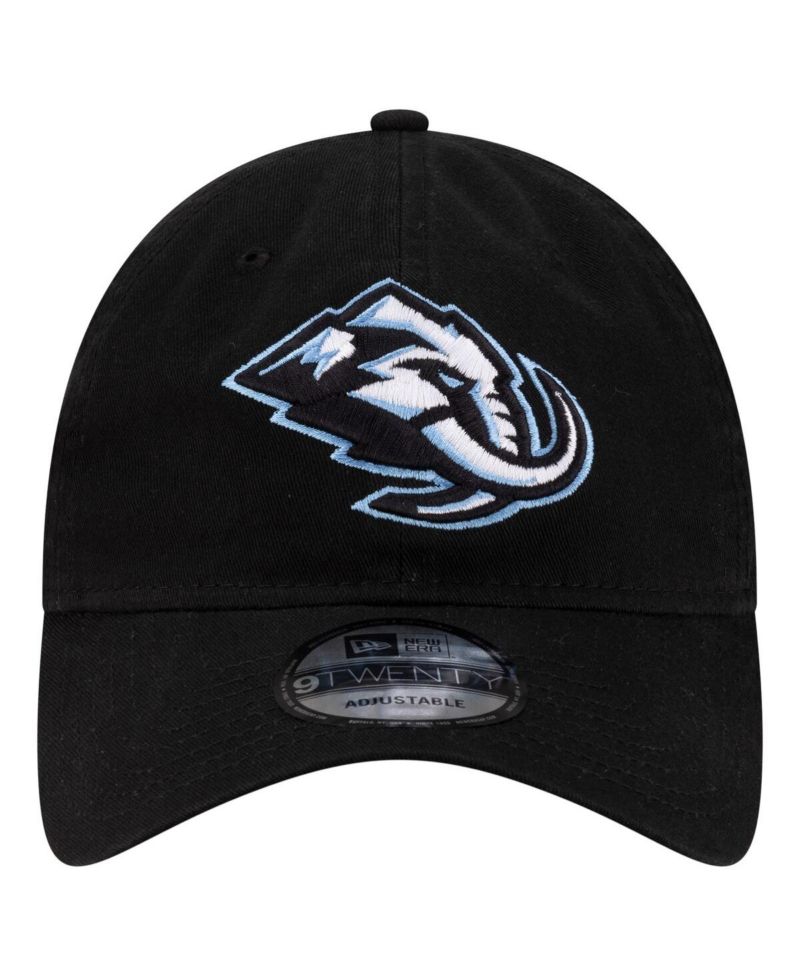 Men's Black Utah Mammoth 9TWENTY Adjustable Hat