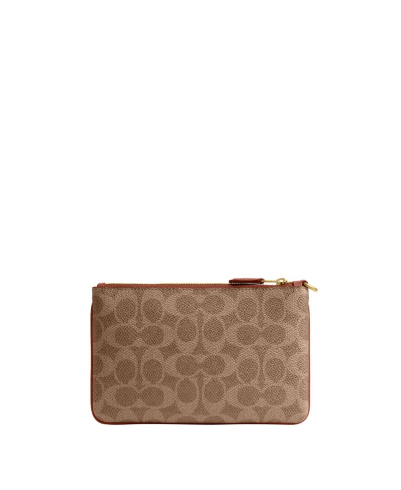 Essential Small Signature Canvas Wristlet