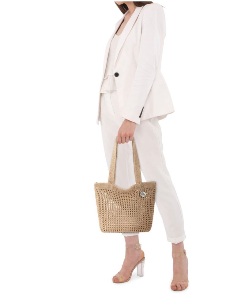 Women's Casual Classics Crochet Tote Bag