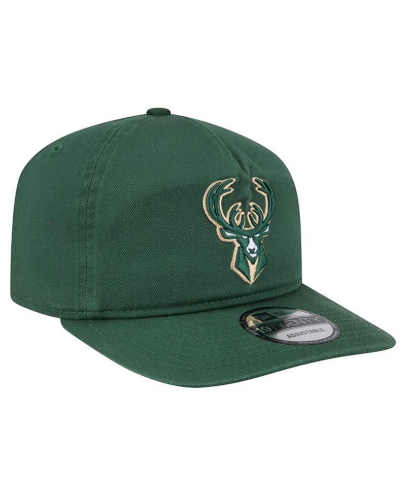 Men's Hunter Green Milwaukee Bucks Cotton 19TWENTY Adjustable Hat