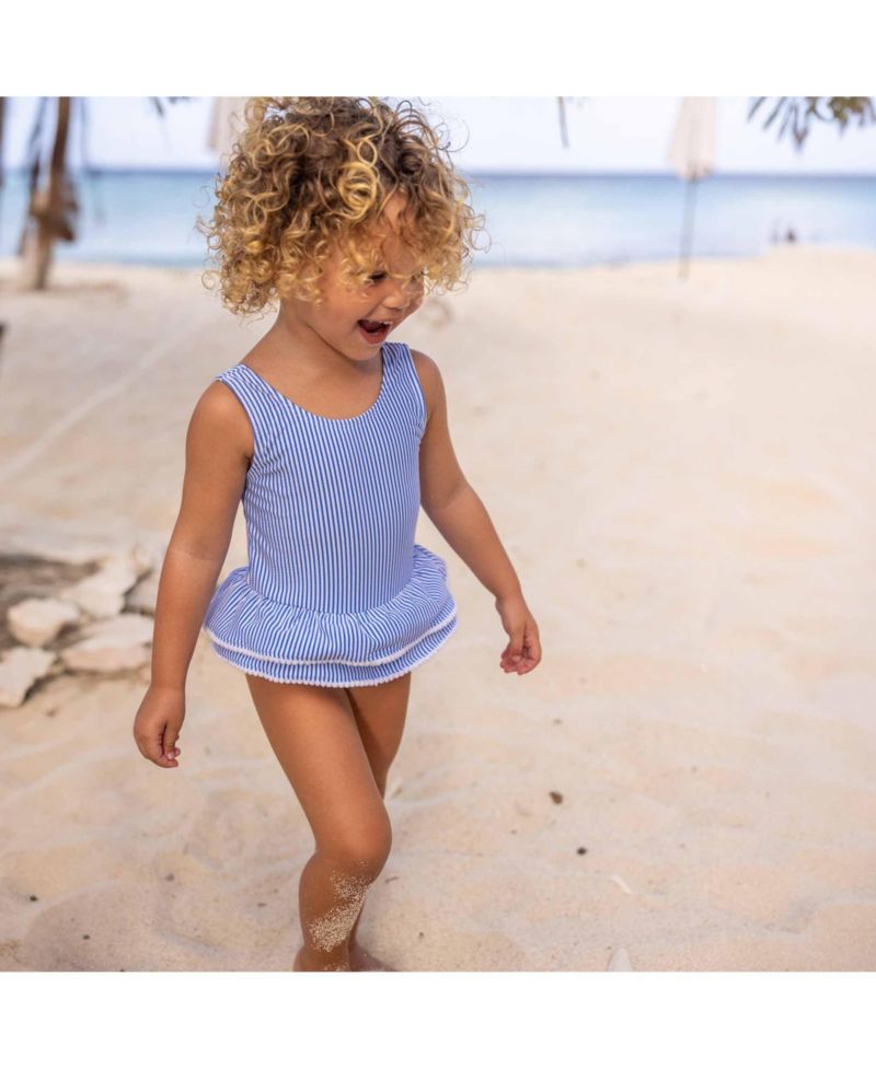 Girls Parisian Summer Skirt Swimsuit